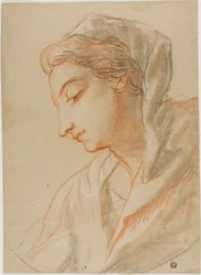 Profil popiersie kobiety