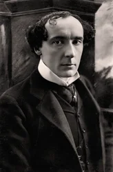 Harry Brodribb Irving 1870-1919, aktor angielski, początek XX wieku.