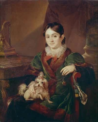 Portret hrabiny Natalii Andreevny Oboleńskiej, 1833
