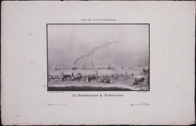Widoki Sankt Petersburga. Twierdza Piotra i Pawła, 1833