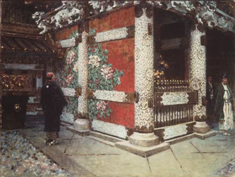Świątynia Shinto w Nikko, 1903