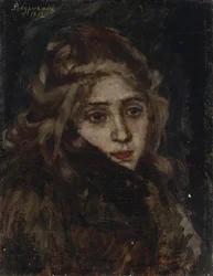 Księżniczka Maria Aleksandrowna Mieńszikowa. Studium dla Mienszykowa w Bieriezowie, 1882 r.