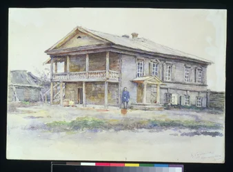 Dom Surikowa w Krasnojarsku, 1890-91