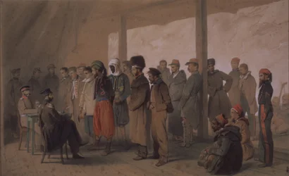 Przesłuchanie, 1855