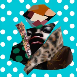 Basked In The Glory, 2020 (akryl na drewnie)