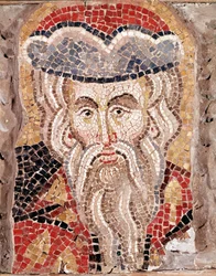 Głowa proroka (mozaika