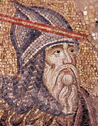 Głowa żołnierza (mozaika