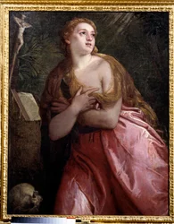 Madeleine penitente Obraz Paolo Veronese