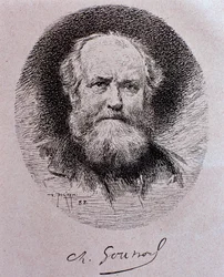 Portret Charlesa Gounoda (rysunek