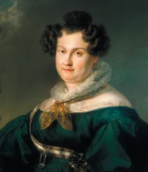 Portret Marii Cristiny Ferdinand z Bourbon