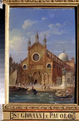 Widoki Wenecji. Kościół Santi Giovanni e Paolo (San Zanipolo)
