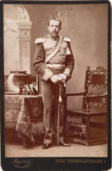 Rudolf, książę koronny Austrii 1858-1889, ok. 1885.