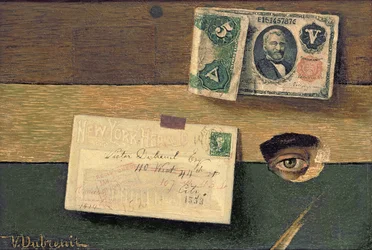Oko artysty, ok. 1898 (olej na płótnie)