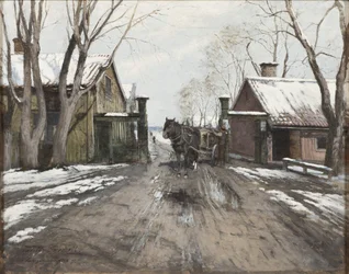 Przy bramce miejskiej