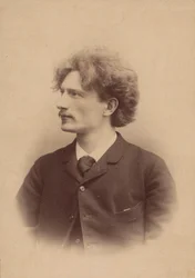 Portret kompozytora Ignacego Jana Paderewskiego 1860-1941, 1889-1890.