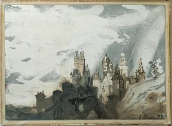 Le gay chateau (pióro i pranie)