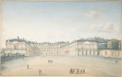 Dziedziniec zamku Saint-Cloud