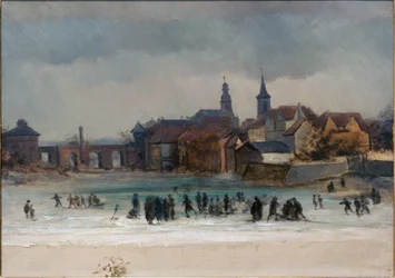Widok na Sachsenhausen i Stary Most