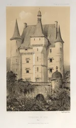 ...pl. 52, Château De Fay Maine, 1860.