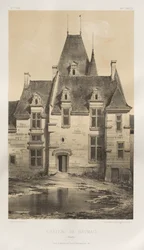 ...pl. 97, Zamek Baumais Calvados, 1860.