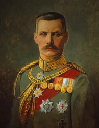 Książę koronny Rupprecht z Bawarii, ok. 1916 r. (olej na płótnie)