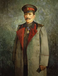 Generał Jekon, szef sztabu armii bułgarskiej, ok. 1916 r. (olej na płótnie)