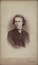 Portret kompozytora Antona Rubinsteina 1829-1894.