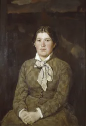 Portret Aleksandry Władimirownej Wasnetsowej, żony artysty, 1878