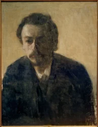 Autoportret V. Hammershöi, 1891