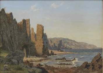 Skaliste Wybrzeże. Rø, Bornholm