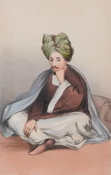 Kapitan Colin Mackenzie, 48. Madras Native Infantry, przydzielony do Służby Politycznej.