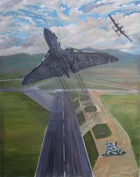 Avro Legends, 2024 (olej na płótnie)