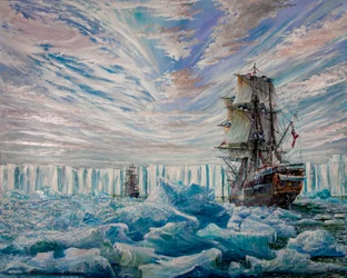 Erebus i Terror odkrywają antarktyczny szelf lodowy, 2020