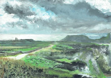 Gower Point, 1991, (akryl na płótnie)