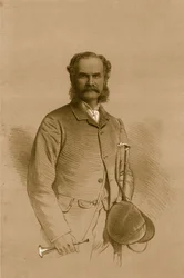 Podpułkownik A.M.Calvert, 1879.