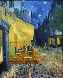 Taras kawiarni nocą, 1888