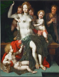 Satyr i Antiope ...
