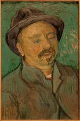 Portret jednookiego mężczyzny