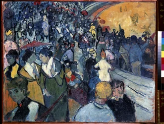 Areny w Arles. Obraz Vincenta Van Gogha (1853-1890)