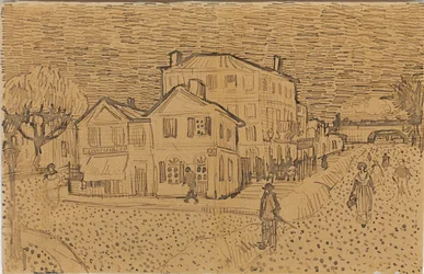 Dom Vincenta w Arles, z listu do jego brata Theo, straconego w Arles, 1888