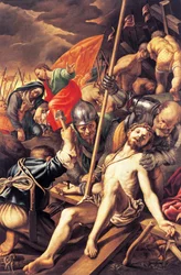 Chrystus przybity do krzyża — Vincenzo Campi