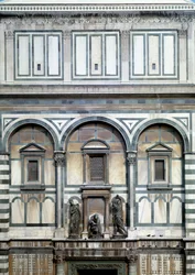 Św. Jan Chrzciciel, Jego Kat i Salome (Szczegół baptysterium we Florencji) - Rzeźba