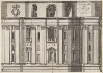 Zwierciadło świetności rzymskiej: św. Piotra, 1564.