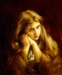 Chwila zadumy, 1882