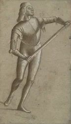 Carpaccio - Gondolier (recto), około 1514-1520