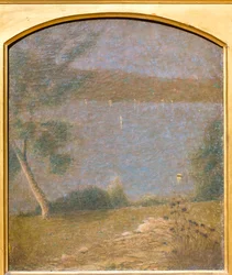Lato nad jeziorem Como, ok. 1889 r. (olej na płótnie)