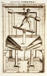 Hydrauliczna maszyna do pompowania wody, 1607