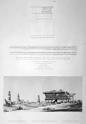 Świątynia Apollinopolis Magna Edfu, Egipt, 1802