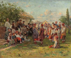 Festiwal na wsi ukraińskiej, ok. 1930 r. 1882-1917
