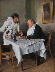 W restauracji, 1887
